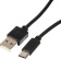 Картинка Кабель USB (m)-USB Type-C (m) 1.8м черный от магазина РЭССИ Кабель USB (m)-USB Type-C (m) 1.8м черный от магазина РЭССИ