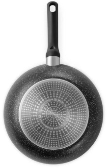 Сковорода ВОК (WOK) Tefal Brut 04220628 круглая 28см ручка несъемная (без крышки) черный (9100049056) от магазина РЭССИ