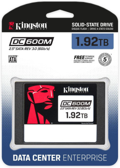 Накопитель SSD Kingston SATA III 1.92TB SEDC600M/1920G DC600M 2.5" 1 DWPD от магазина РЭССИ