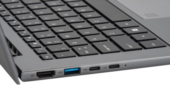 Ноутбук IRU Planio 14INP N-series N100 8Gb SSD256Gb Intel UHD Graphics 14" IPS FHD (1920x1080) Windows 11 Professional grey WiFi BT Cam 5000mAh от магазина РЭССИ