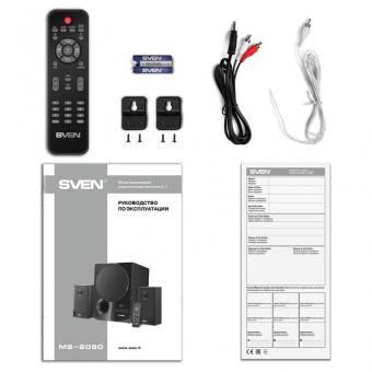 Колонки Sven MS-2080 2.1 черный 70Вт BT от магазина РЭССИ