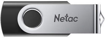 Флеш Диск Netac 32GB U505 NT03U505N-032G-20BK USB2.0 черный/серебристый от магазина РЭССИ