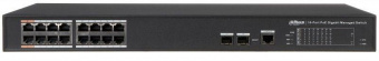 Коммутатор Dahua DH-PFS4218-16GT-190 16G 2SFP 14PoE+ 190W управляемый от магазина РЭССИ