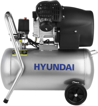 Компрессор поршневой Hyundai HYC 40250LMS масляный 400л/мин 50л 2200Вт серебристый/черный от магазина РЭССИ