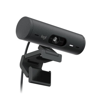 Камера Web Logitech Brio 505 черный 4Mpix (1920x1080) USB Type-C с микрофоном (960-001459) от магазина РЭССИ
