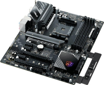 Материнская плата Asrock X570S PG RIPTIDE Soc-AM4 AMD X570 4xDDR4 ATX AC`97 8ch(7.1) GbLAN RAID+HDMI от магазина РЭССИ