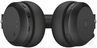 Наушники с микрофоном Jabra Evolve2 75, Link380a MS Stereo Black черный накладные BT/Radio оголовье (27599-999-999) от магазина РЭССИ