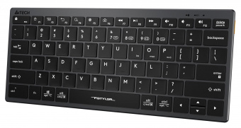 Клавиатура A4Tech Fstyler FBX51C серый USB беспроводная BT/Radio slim Multimedia (FBX51C GREY) от магазина РЭССИ