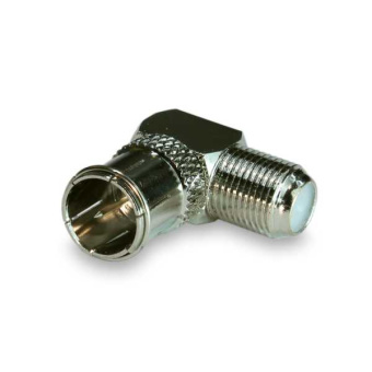 Переходник F(female) - F(male) быстросъемный, угловой от магазина РЭССИ