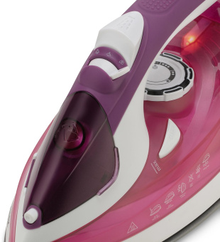 Утюг Vitek VT-8354 2600Вт фиолетовый/белый от магазина РЭССИ