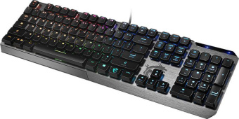 Клавиатура MSI VIGOR GK50 LOW PROFILE RU механическая черный USB Multimedia for gamer LED от магазина РЭССИ