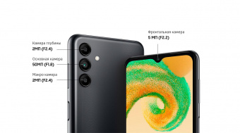 Смартфон Samsung SM-A047F Galaxy A04s 64Gb 4Gb медный моноблок 3G 4G 2Sim 6.5" 720x1600 Android 11 50Mpix 802.11 a/b/g/n/ac GPS GSM900/1800 GSM1900 TouchSc microSD max1024Gb от магазина РЭССИ