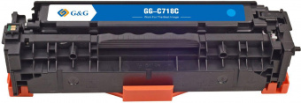 Картридж лазерный G&G GG-C718C голубой (2900стр.) для Canon MF8330i/MF8330/MF8350/LBP7200 от магазина РЭССИ