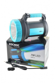 Фонарь КОСМОС PREMIUM KOSAccu9107WUSB прожектор с USB выходом от магазина РЭССИ