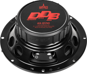 Колонки автомобильные Ural DDB AS-D1741 190Вт 16см (6.5дюйм) (ком.:2кол.) коаксиальные четырехполосные от магазина РЭССИ