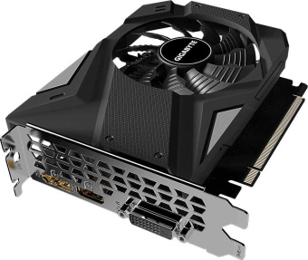 Видеокарта Gigabyte PCI-E GV-N1656OC-4GD NVIDIA GeForce GTX 1650 4096Mb 128 GDDR6 1635/12000 DVIx1 HDMIx1 DPx1 HDCP Ret от магазина РЭССИ
