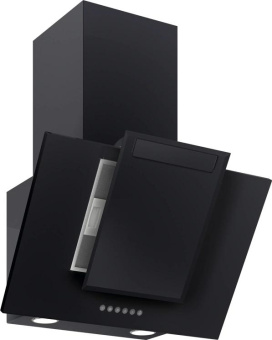 Вытяжка каминная Elikor Рубин Базис S4 60П-700-Э4Д антрацит управление: кнопочное (1 мотор) от магазина РЭССИ