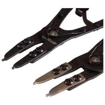 Набор съемников стопорных колец AFFIX 254 мм сменные насадки 15 предметов кейс AF03300015C от магазина РЭССИ