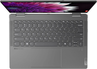 Ноутбук Lenovo Yoga 7 14IML9 Core Ultra 7 155H 32Gb SSD1Tb Intel Arc 14" OLED Touch WQXGA+ (2880x1800) Windows 11 Home dk.grey WiFi BT Cam Bag (83DJ0094RU) от магазина РЭССИ
