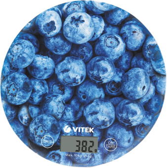 Весы кухонные электронные Vitek Metropolis VT-8021 макс.вес:10кг рисунок от магазина РЭССИ