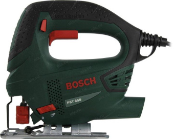 Лобзик Bosch PST 650 500Вт 3100ходов/мин от электросети (кейс в комплекте) от магазина РЭССИ