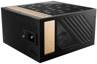 Блок питания MSI ATX 1300W MEG Ai1300P 80+ platinum 24pin APFC 120mm fan 16xSATA Cab Manag RTL от магазина РЭССИ