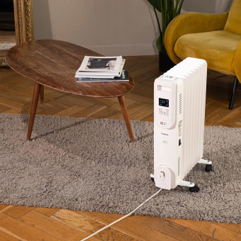 Радиатор масляный Timberk Home Intellect T-OR1507-F10E-WF 1500Вт белый от магазина РЭССИ
