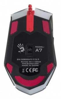 Мышь A4Tech Bloody A7 черный оптическая (6200dpi) USB (8but) от магазина РЭССИ
