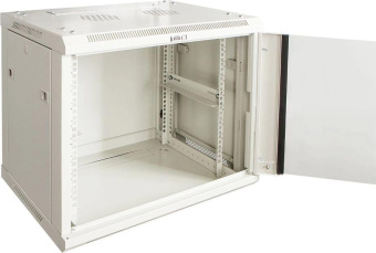 Шкаф коммутационный Lanmaster Pro (TWT-CBWPG-15U-6X4-GY) настенный 15U 600x450мм пер.дв.стекл 60кг серый 350мм 768мм IP20 металл от магазина РЭССИ