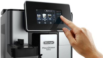 Кофемашина Delonghi ECAM610.55.SB 1450Вт черный/серебристый от магазина РЭССИ
