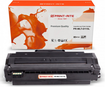 Картридж лазерный Print-Rite TFSFDQBPU1J PR-MLT-D115L MLT-D115L черный (3000стр.) для Samsung SL-M2620D/M2820ND/M2820DW от магазина РЭССИ