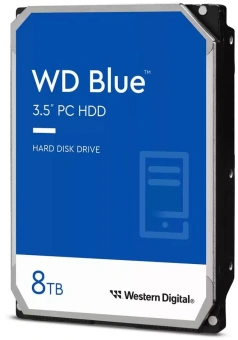 Жесткий диск WD SATA-III 8TB WD80EAAZ Desktop Blue (5640rpm) 128Mb 3.5" от магазина РЭССИ
