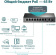 Коммутатор TP-Link TL-SF1009P 9x100Mb 8PoE+ 65W неуправляемый от магазина РЭССИ