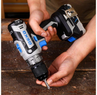 Дрель-шуруповерт Deko Loner 20V аккум. патрон:быстрозажимной (085-1006) от магазина РЭССИ