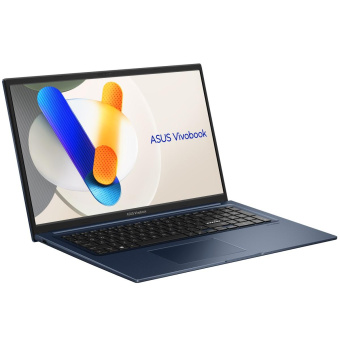Ноутбук Asus Vivobook 17 X1704ZA-AU333 Core i3 1215U 8Gb SSD512Gb Intel UHD Graphics 17.3" IPS FHD (1920x1080) noOS blue WiFi BT Cam (90NB10F2-M00DH0) от магазина РЭССИ