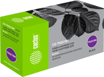Картридж лазерный Cactus СS-TN-321BK черный (27000стр.) для Konica Minolta bizhub C224/C224e/C284/C284e/C364 от магазина РЭССИ