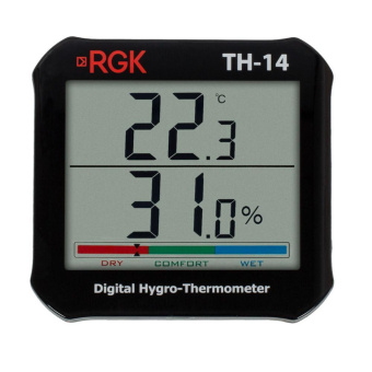 Термогигрометр RGK TH-14 с поверкой 778602 от магазина РЭССИ