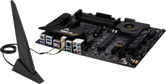 Материнская плата Asus TUF GAMING X570-PRO (WI-FI) Soc-AM4 AMD X570 4xDDR4 ATX AC`97 8ch(7.1) 2.5Gg RAID+HDMI+DP от магазина РЭССИ