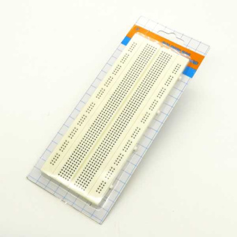 Плата макетная б/пайки GLNO-12 белая от магазина РЭССИ