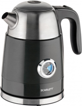 Чайник электрический Scarlett SC-EK21S102 1.7л. 2200Вт графит (корпус: металл) от магазина РЭССИ