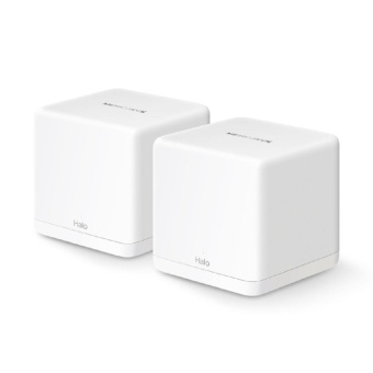 Бесшовный Mesh роутер Mercusys Halo H60X(2-pack) AX1500 10/100/1000BASE-TX белый (упак.:2шт) от магазина РЭССИ