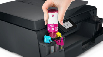 МФУ струйный HP Smart Tank 615 AIO (Y0F71A) A4 WiFi BT USB черный от магазина РЭССИ