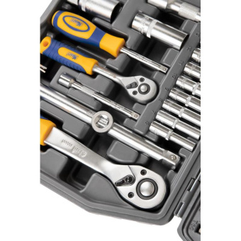 Набор инструмента 1/2 Dr и 1/4 Dr 108 предметов KRAFT KT 700300 от магазина РЭССИ