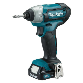 Шуруповерт Makita TD110DWAE аккум. патрон:держатель бит 1/4" (кейс в комплекте) от магазина РЭССИ
