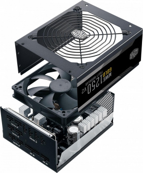 Блок питания Cooler Master ATX 1250W MWE Gold V2 80+ gold 24pin APFC 140mm fan 12xSATA Cab Manag RTL от магазина РЭССИ