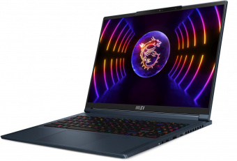 Ноутбук MSI Stealth 16 Studio A13VG-225RU Core i7 13700H 32Gb SSD2Tb NVIDIA GeForce RTX4070 8Gb 16" IPS QHD+ (2560x1600) Windows 11 Home dk.blue WiFi BT Cam (9S7-15F212-225) от магазина РЭССИ