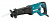 Сабельная пила Makita JR3051TK 1200Вт 3000ход/мин от магазина РЭССИ