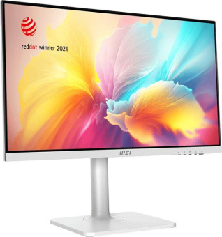 Монитор MSI 23.8" Modern MD2412PW белый IPS LED 1ms 16:9 HDMI M/M матовая HAS Piv 300cd 178гр/178гр 1920x1080 100Hz FreeSync FHD USB 4.65кг от магазина РЭССИ