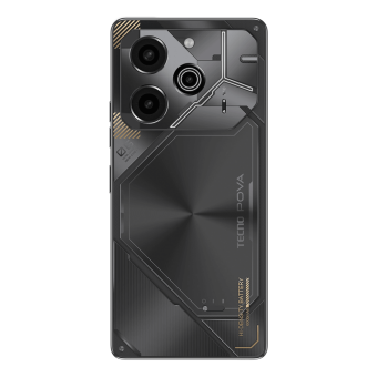 Смартфон Tecno Pova 6 Pro 5G 256Gb 12Gb серый моноблок 3G 4G 6.8" 1080x2460 Android 14 108Mpix 802.11 a/b/g/n/ac NFC GPS GSM900/1800 TouchSc Protect от магазина РЭССИ