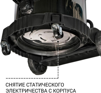 Строительный пылесос Bort BSS-2460-Storm 2400Вт (уборка: сухая/влажная) синий от магазина РЭССИ